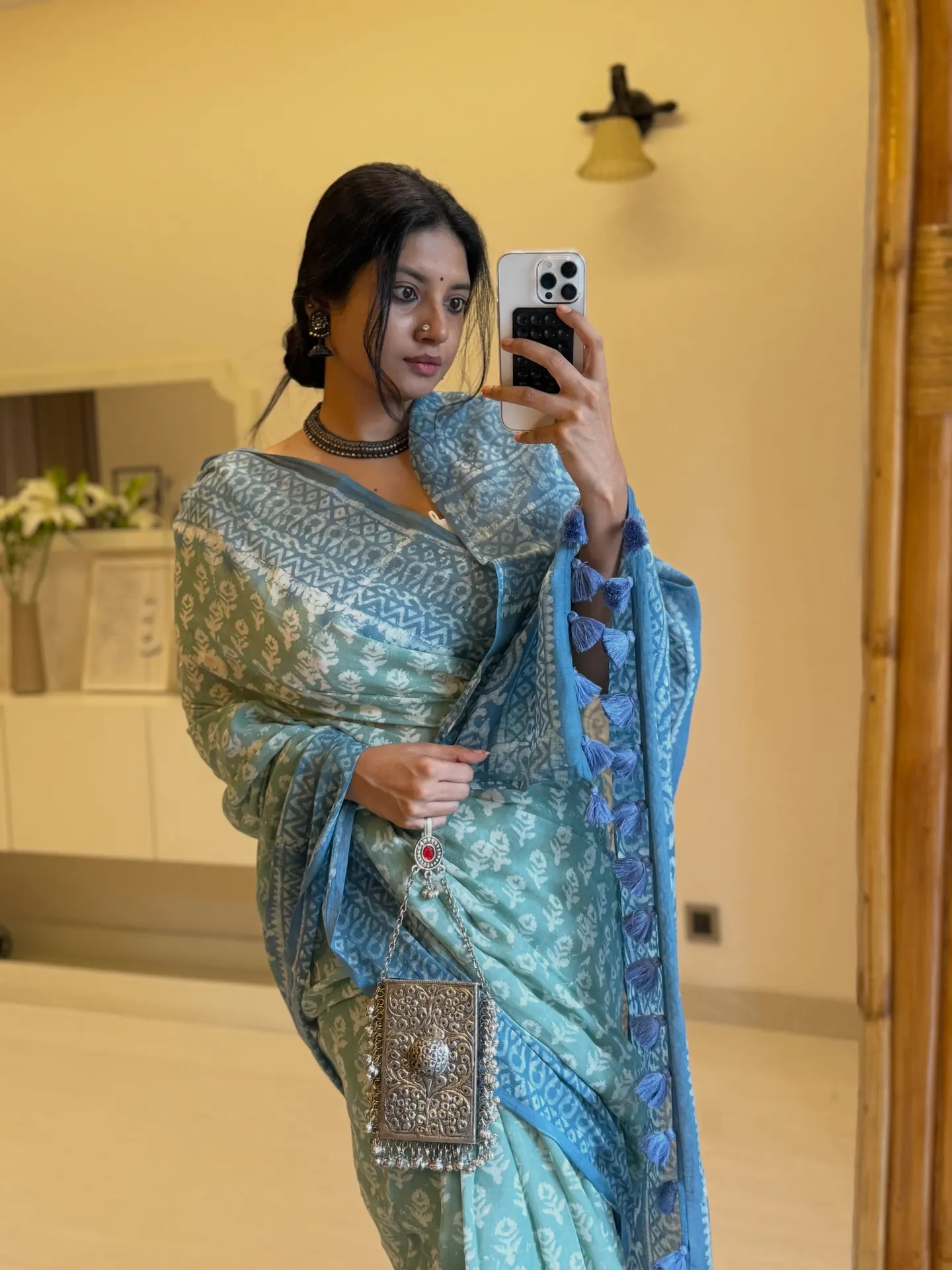 Aqua Handloom Cotton, photo 3