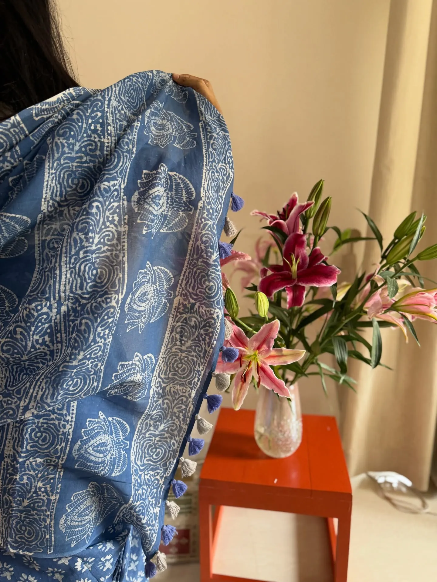 Boro Phul Handloom Cotton, photo 3
