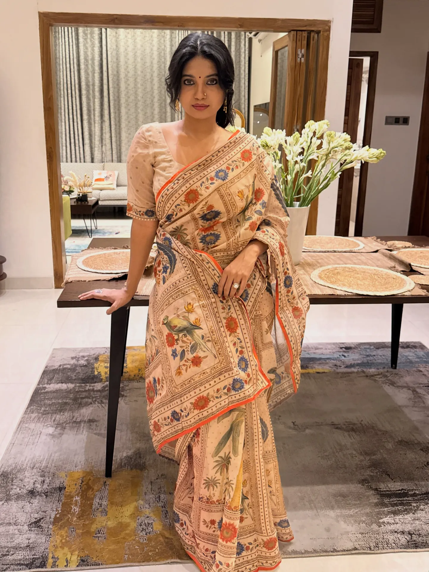 Kola Fall — Fall saree