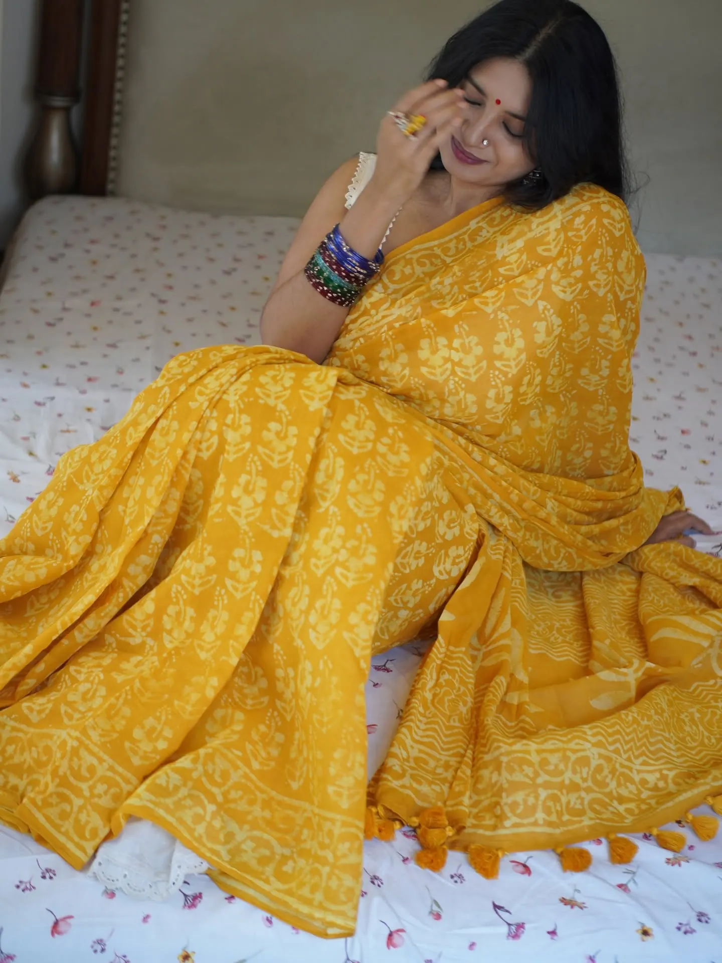 Marigold Handloom Cotton, photo 2