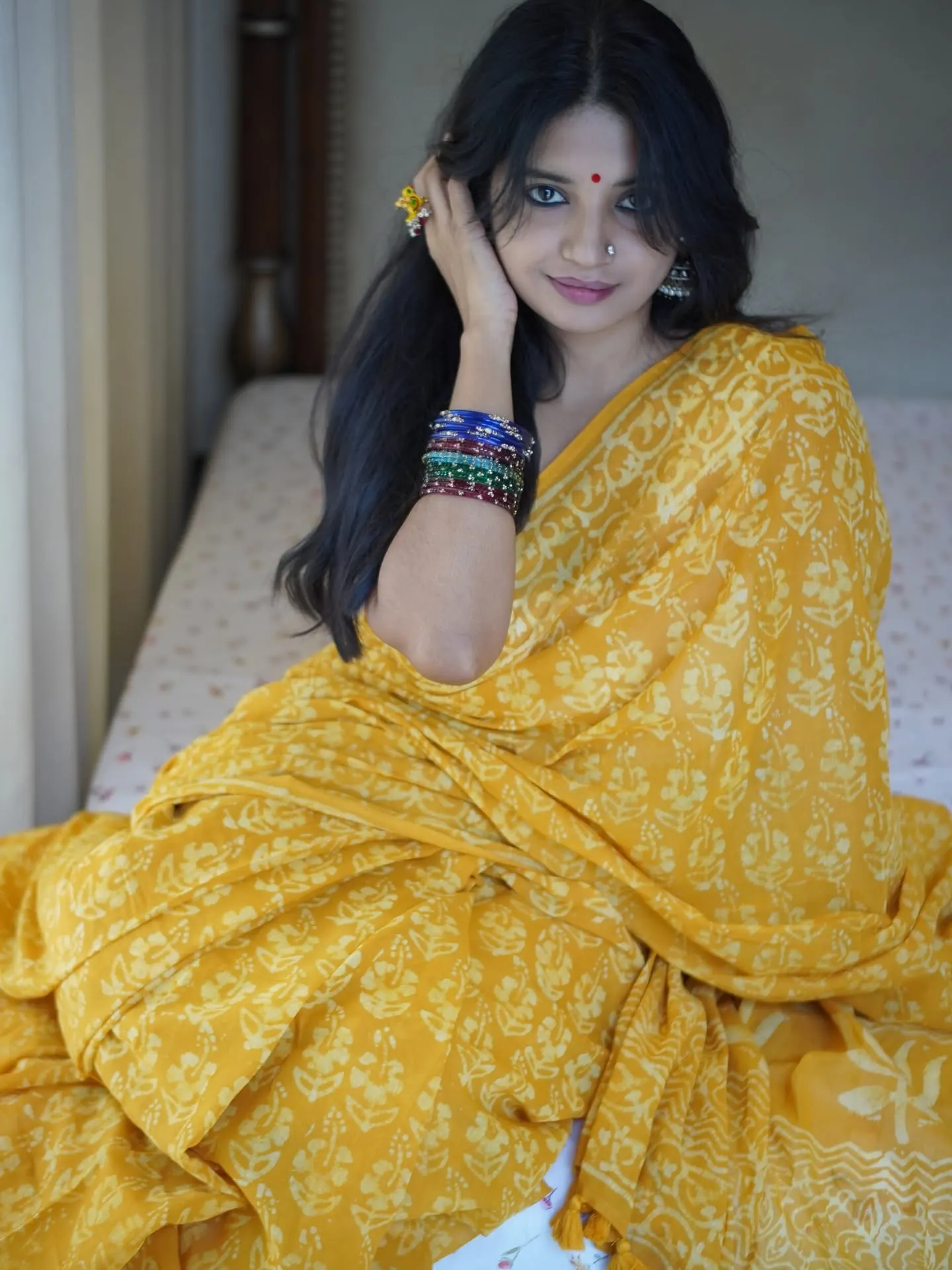 Marigold Handloom Cotton, photo 7